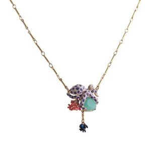 Les NEREIDES OCTOPUS Pendant Necklace